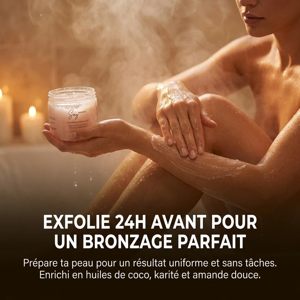 Pourquoi l'exfoliant SNY - prépare la peau à l'autobronzant, teint naturel